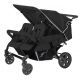 Poussette 4 places Lidoo Star Full Black Poussette 4 places Lidoo Star Full Black