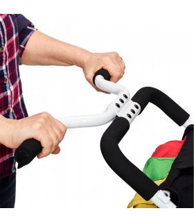 Poussette 3 places Lidoo H3E + Ergondrive
