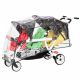 Poussette 3 places Lidoo H3E + Ergondrive Full Grey Poussette 3 places Lidoo H3E + Ergondrive Full Grey