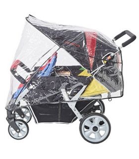Poussette 4 places Lidoo Star Full Black