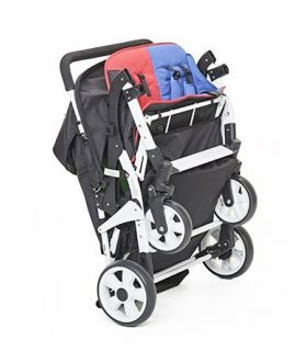 Poussette 4 places Lidoo City H4E Full Black