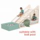 Toboggan + mur d'escalade pour lit Montessori Mamatoys - Naturel Toboggan + mur d'escalade pour lit Montessori Mamatoys - Naturel