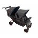 Poussette 3 places Lidoo H3E + Ergondrive Full Black Poussette 3 places Lidoo H3E + Ergondrive Full Black