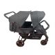 Poussette 4 places Lidoo City H4E Full Black