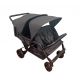 Poussette 4 places Lidoo City H4E Full Black
