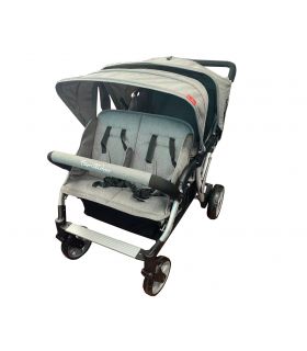 Poussette 4 places Lidoo City H4E Full Grey