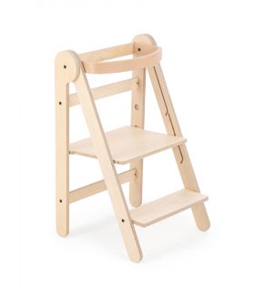 Tour d'apprentissage pliable Mamatoys - Naturel