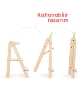 Tour d'apprentissage pliable Mamatoys - Menthe