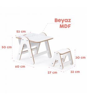 Table d'activité Massam Mamatoys - MDF