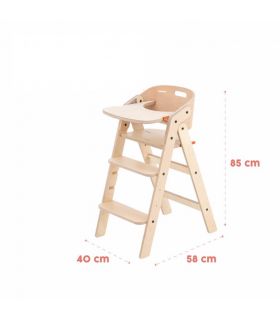 Chaise Haute My Chair All in One Mamatoyz - Naturel