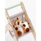 Trio Poussette Mamatoys - Naturel Menthe Trio Poussette Mamatoys - Naturel Menthe