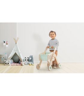 Trio Caddie Mamatoys - Naturel Menthe