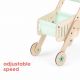 Trio Caddie Mamatoys - Naturel Menthe Trio Caddie Mamatoys - Naturel Menthe