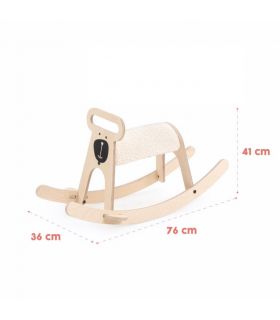 Pony Bear rocker Mamatoyz - Naturel