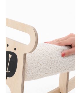 Pony Bear rocker Mamatoyz - Naturel