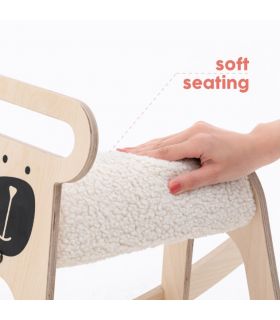 Pony Bear rocker Mamatoyz - Naturel