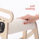 Pony Bear rocker Mamatoyz - Naturel Pony Bear rocker Mamatoyz - Naturel